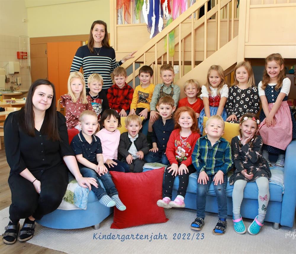 Gruppenbild vom Kindergarten Sankt Nikolai